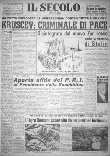 martedì 31 ottobre 1961