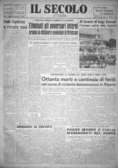 giovedì 2 novembre 1961
