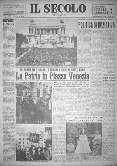 domenica 5 novembre 1961