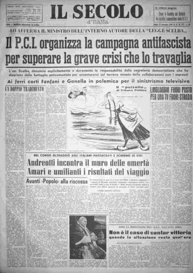 sabato 25 novembre 1961