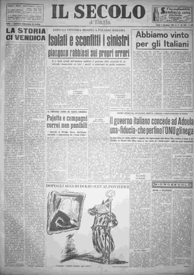 sabato 2 dicembre 1961