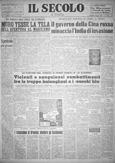 mercoledì 6 dicembre 1961