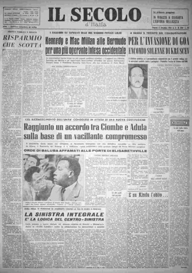 venerdì 22 dicembre 1961