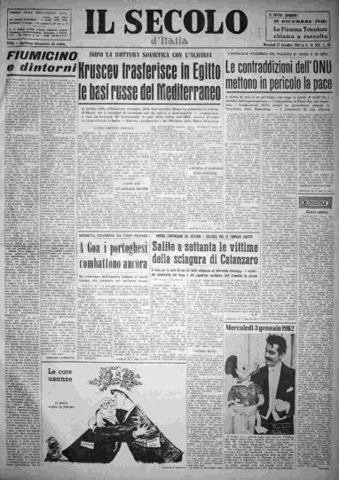 mercoledì 27 dicembre 1961