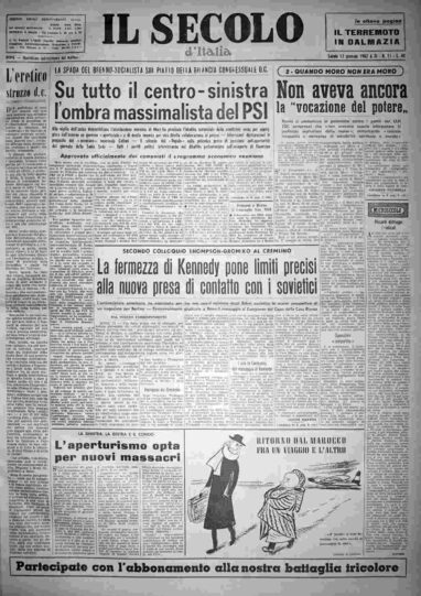 sabato 13 gennaio 1962