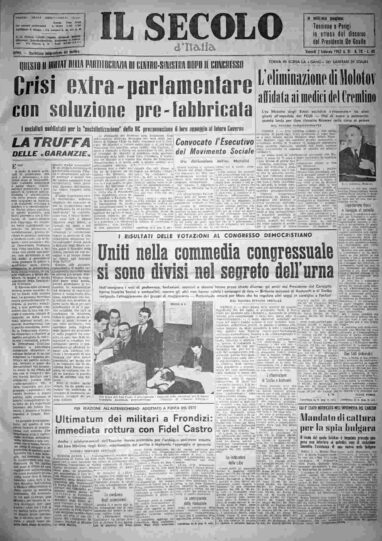 venerdì 2 febbraio 1962