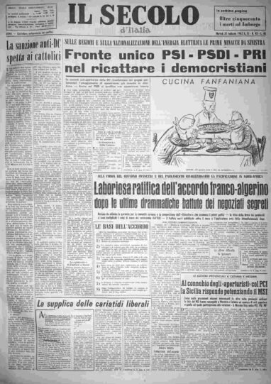 martedì 20 febbraio 1962