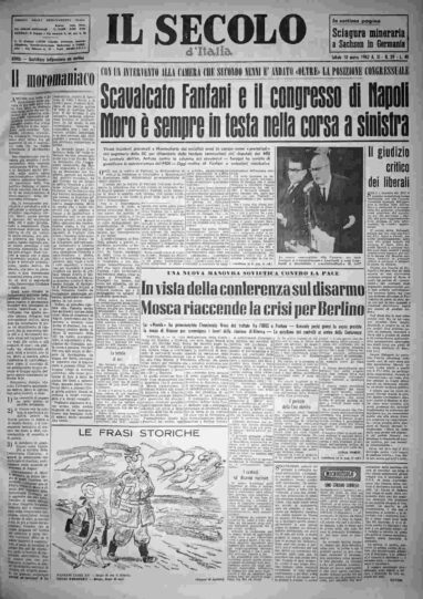 sabato 10 marzo 1962