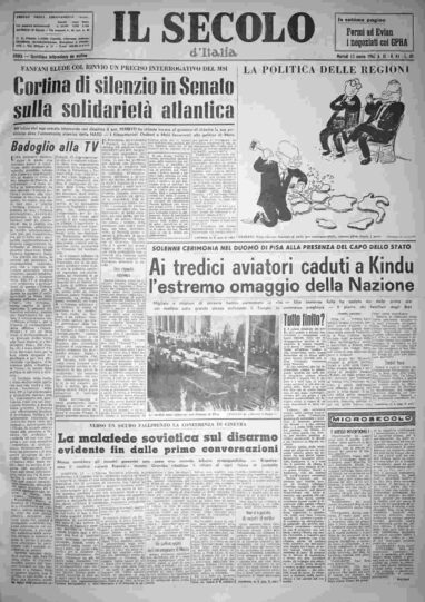 martedì 13 marzo 1962