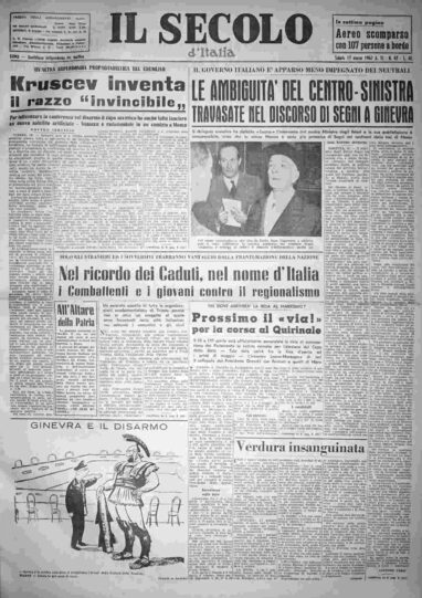 sabato 17 marzo 1962