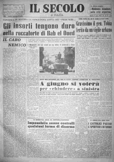 domenica 25 marzo 1962