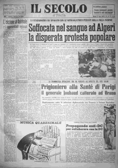 martedì 27 marzo 1962