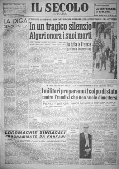 mercoledì 28 marzo 1962