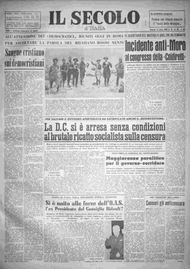 venerdì 13 aprile 1962