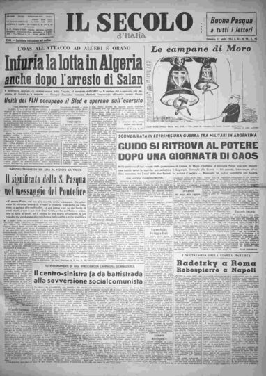domenica 22 aprile 1962