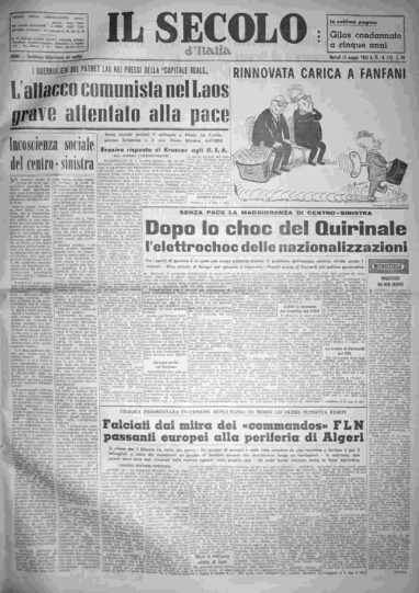 martedì 15 maggio 1962