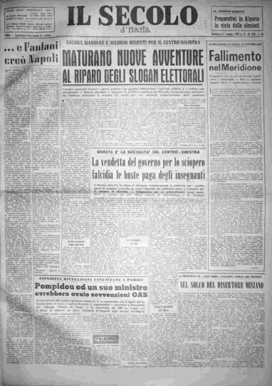 domenica 27 maggio 1962