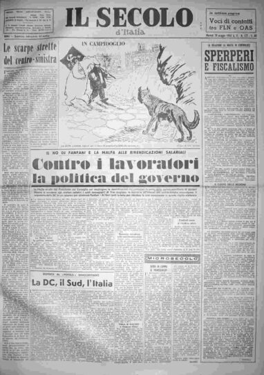 martedì 29 maggio 1962