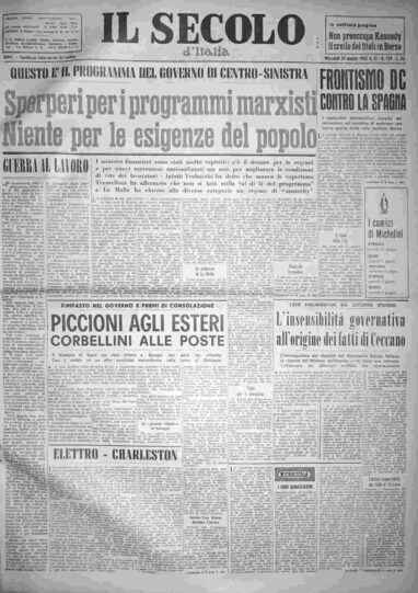 mercoledì 30 maggio 1962