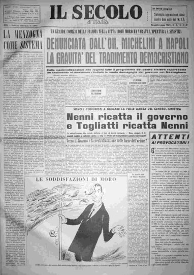 mercoledì 6 giugno 1962
