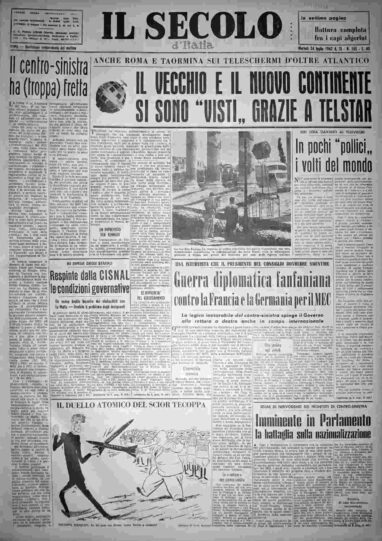 martedì 24 luglio 1962