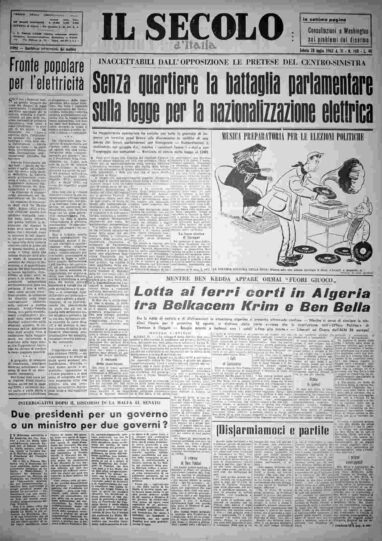 sabato 28 luglio 1962