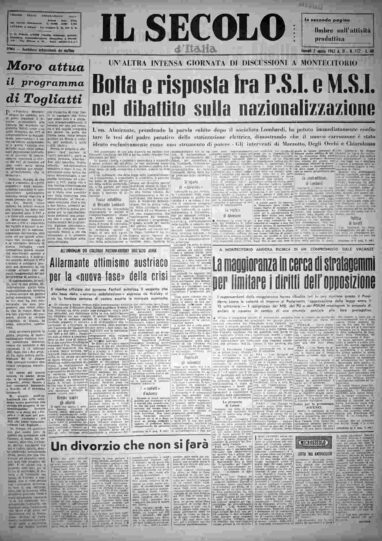 giovedì 2 agosto 1962