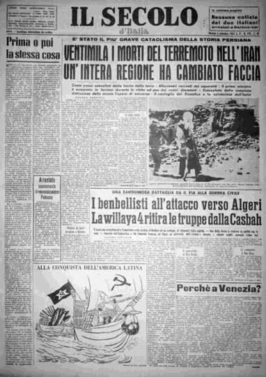 martedì 4 settembre 1962