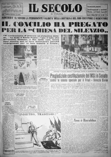 venerdì 12 ottobre 1962