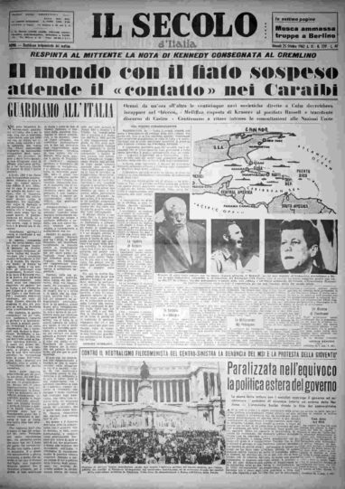 giovedì 25 ottobre 1962