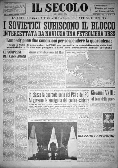 venerdì 26 ottobre 1962