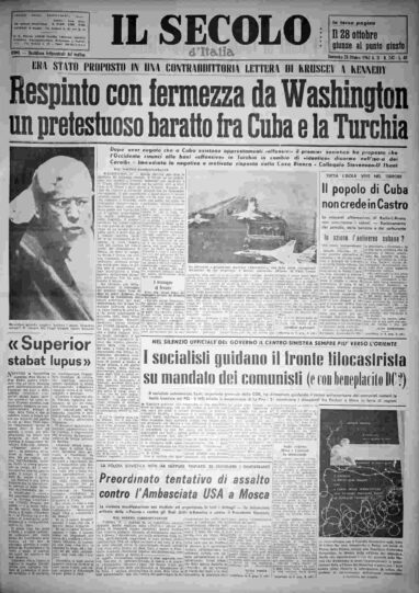 domenica 28 ottobre 1962