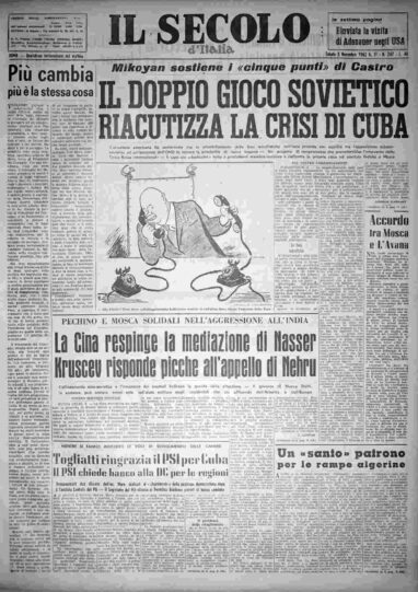 sabato 3 novembre 1962