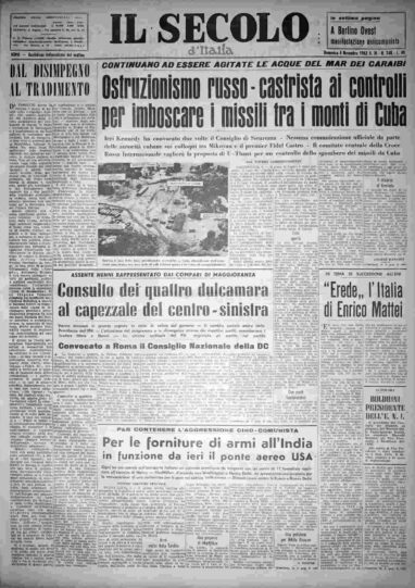 domenica 4 novembre 1962