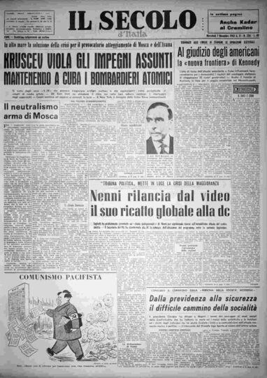 mercoledì 7 novembre 1962