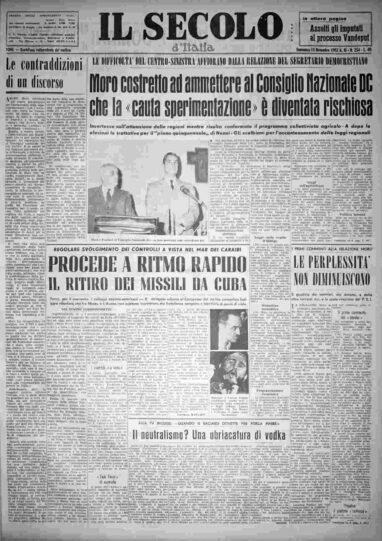domenica 11 novembre 1962
