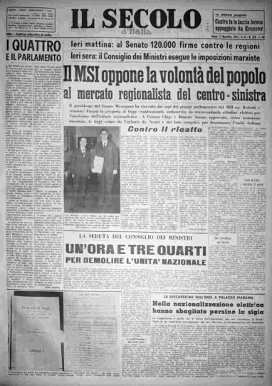sabato 17 novembre 1962