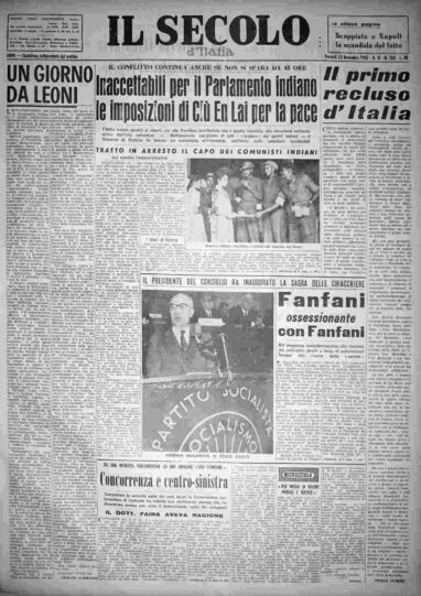 venerdì 23 novembre 1962