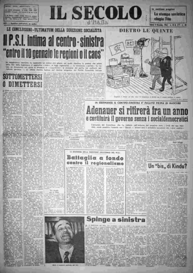 sabato 8 dicembre 1962