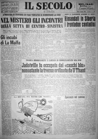 sabato 5 gennaio 1963