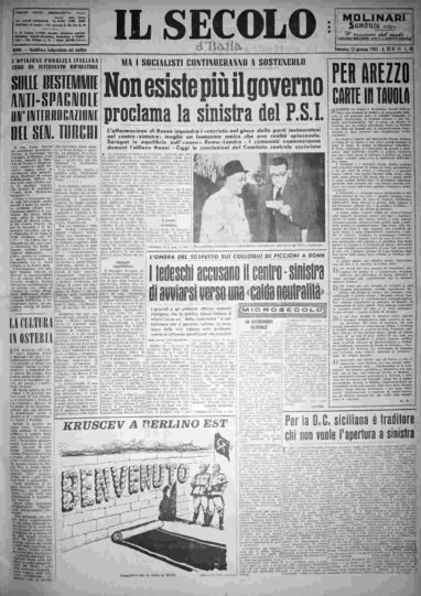 domenica 13 gennaio 1963