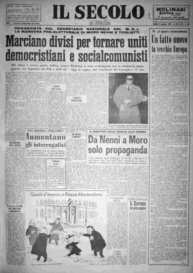 sabato 26 gennaio 1963