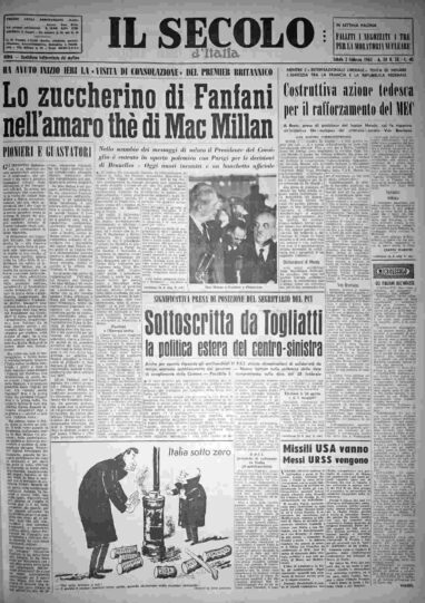 sabato 2 febbraio 1963