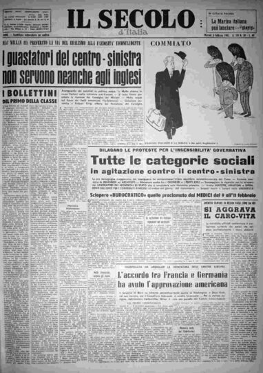 martedì 5 febbraio 1963