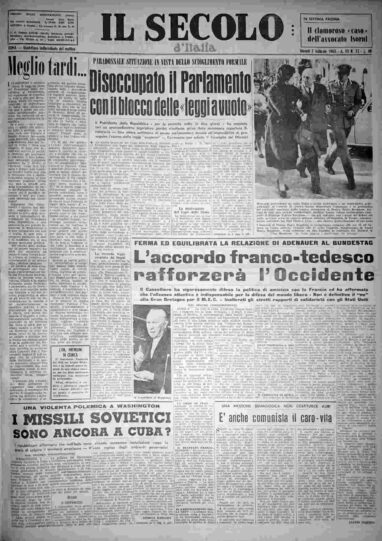giovedì 7 febbraio 1963