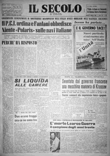 venerdì 8 febbraio 1963