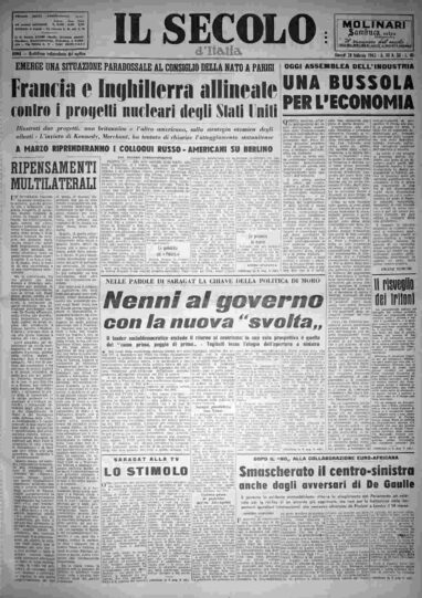 giovedì 28 febbraio 1963