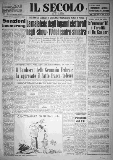 sabato 2 marzo 1963