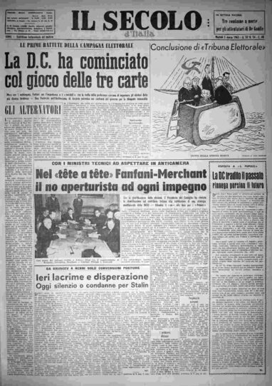 martedì 5 marzo 1963