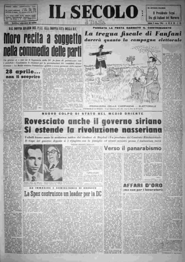 sabato 9 marzo 1963